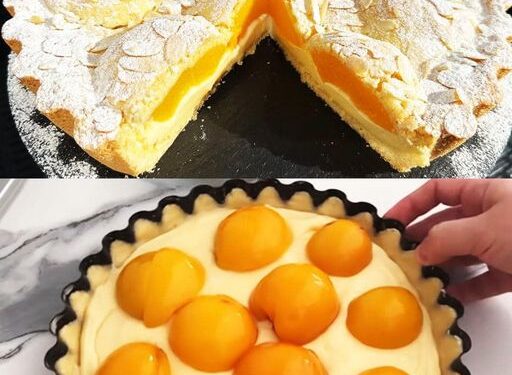 Heute gebacken, Italienische Zitronenkuchen mit 800 g Pfirsiche