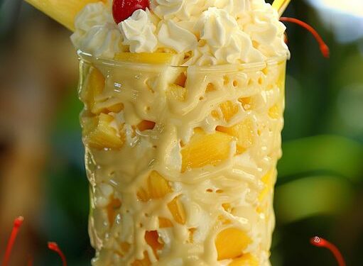 Hawaiian Ananasdessert mit 400 ml Kokoscreme