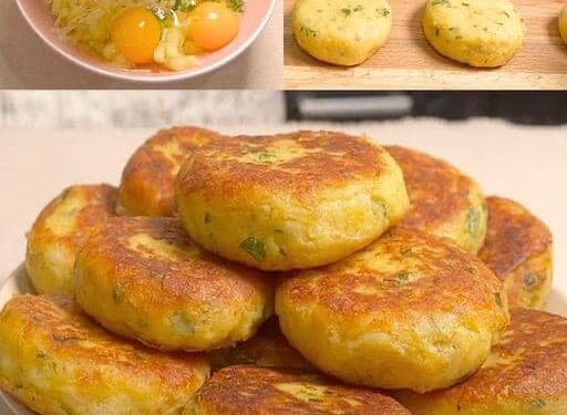 Karrtoffelfrikadellen die brate ich fast jede Woche mit 200 g Schafskäse