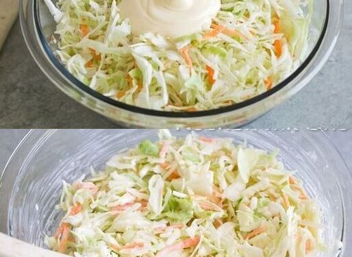 Jamie Oliver’s Salat mit 1 kg Weißkohl & 150 ml Mayonnaise
