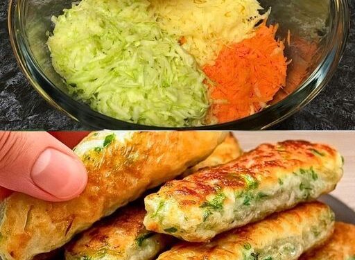 Ich backe sie ständig, Zucchinistäbchen mit 100 g Käse