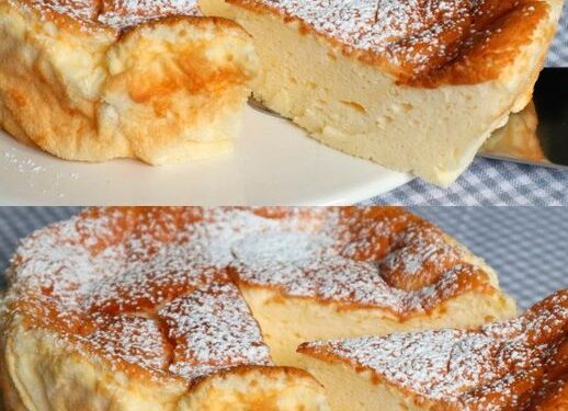 Griechischer Kuchen ohne Mehl mit 400 g Joghurt und Pudding