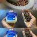 Vaseline mit Zitrone mischen!