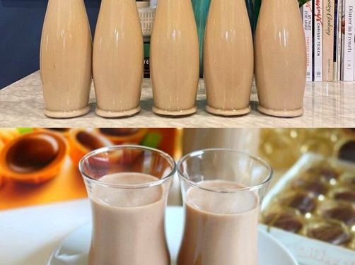 Toffifee Likör mit 300 ml Kondensmilch jedes Jahr ein Muss