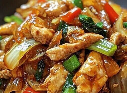 Backe ich 2x die Woche, Chinesische Pfanne mit 5 Hühnerbrüste