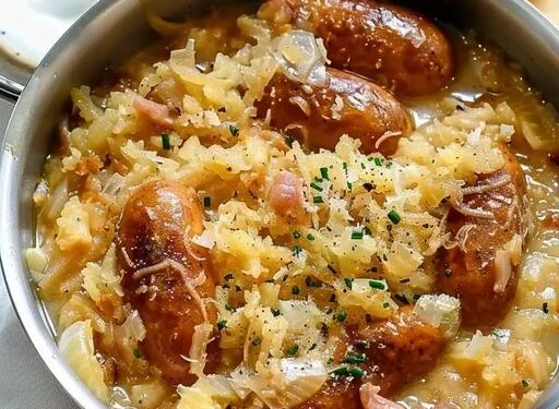 Geschmorter Weißkohl