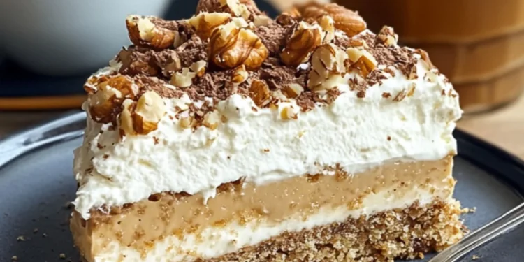 Schwedische Nusstorte mit Kaffeecreme – Nussig, cremig und unwiderstehlich!