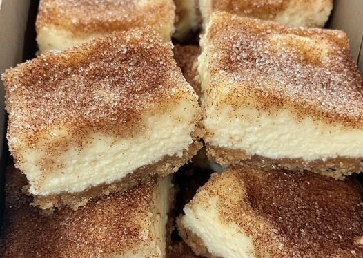 Zimt Käsekuchen mit 250g Quark, ein sehr altes Rezept von Oma