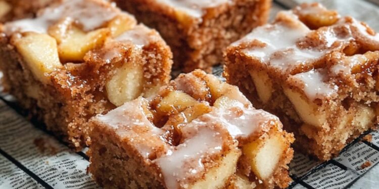 Zimtschnecken-Apfelkuchen – Herbstlicher Genuss