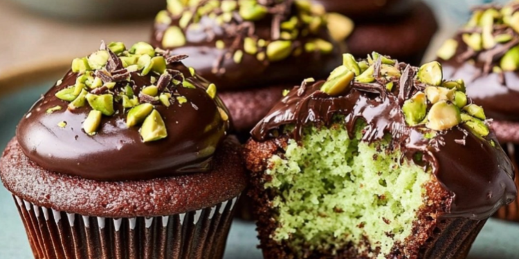 🌟 Dubai Chocolate-Muffins – Orientalischer Luxus trifft Schokoladengenuss! ✨🍫