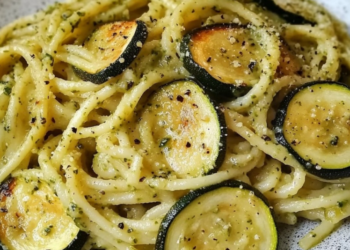 🍝 Spaghetti alla Nerano – Cremige Zucchini-Pasta! 🌿✨