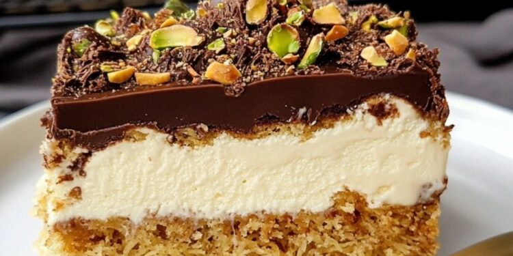 Dubai Schoko Schnitten – Luxuriöse Schokolade trifft auf cremige Eleganz!