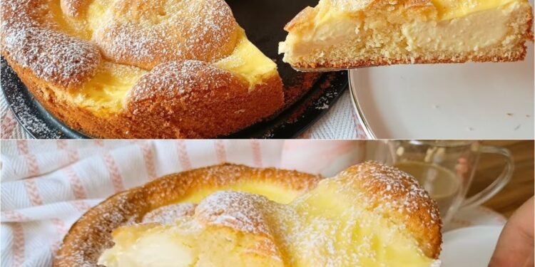 Vanillepuddingkuchen – wenig Aufwand, MEGA lecker!