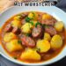 Deftiges Kartoffelgulasch mit Würstchen – Wohlfühlgericht für kalte Tage
