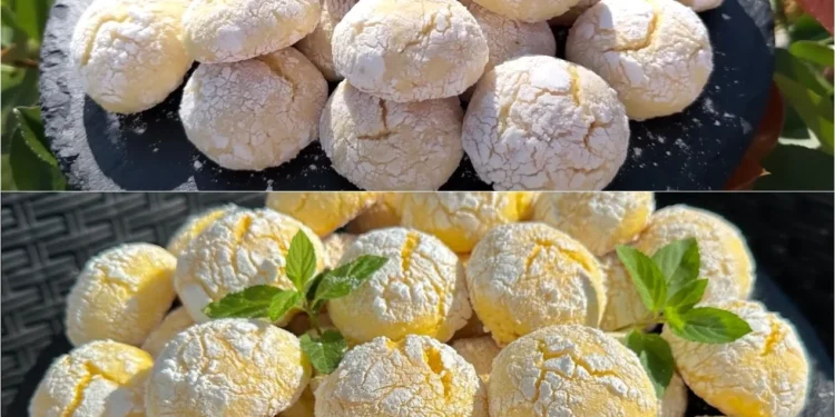 Weiche Zitronenkekse, einfach Genial!