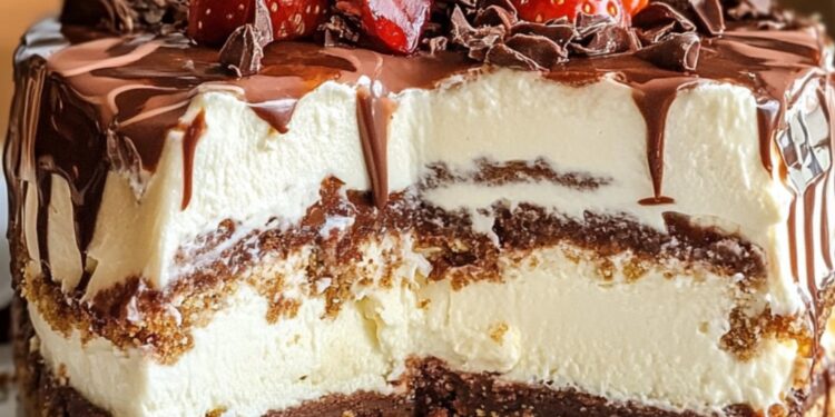 Yogurette-Torte mit Mascarpone – Traumhaft fruchtig und schokoladig!