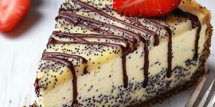 Mohnkuchen mit Eierlikör & Schmand – Cremig und Saftig!