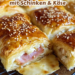 🥐 Blätterteig mit Schinken & Käse – Schnell und Lecker für jede Party! 🧀🍖