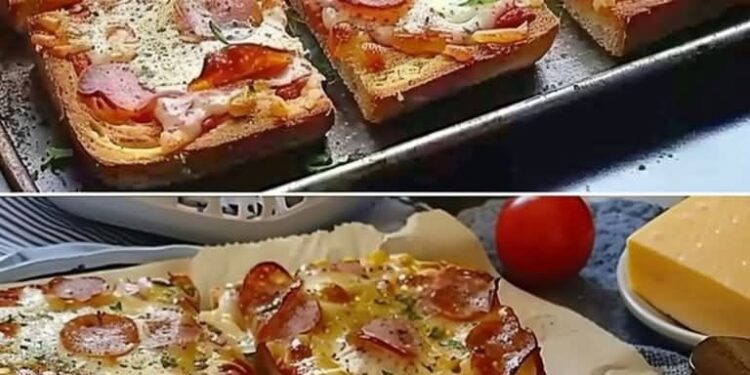 Blitzschnell und saulecker! – Pizzatoast in wenigen Minuten fertig!