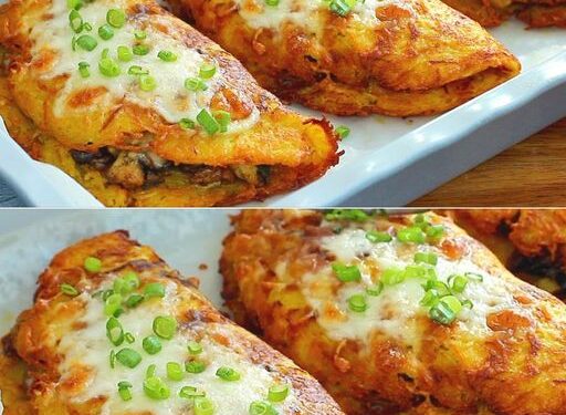 Fantastische Kartoffeltaschen mit 400 g Doppelrahm Frischkäse