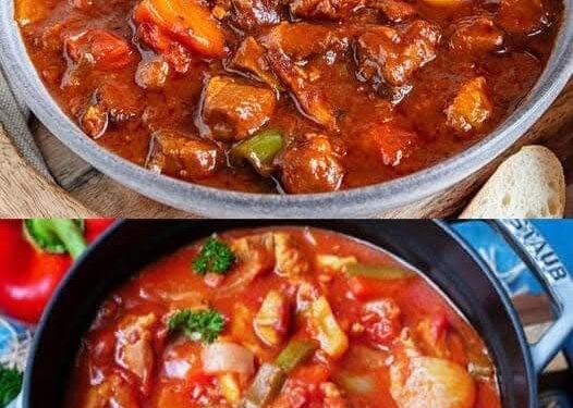 15-Minuten Schaschliktopf mit Rindfleisch