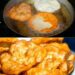 Ungarische Langos mit 250 g Crème Fraîche, das backe ich immer wieder