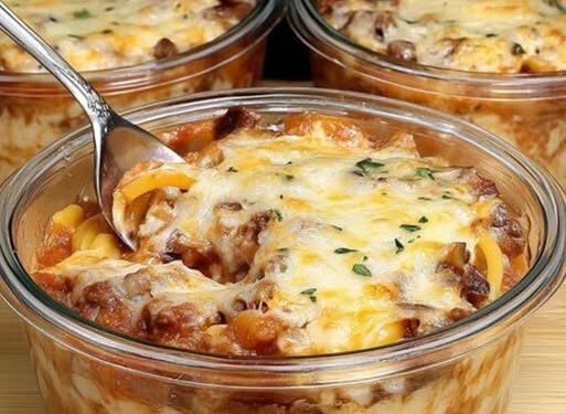 Auflauf meiner Schwester mit 450 g Hackfleisch fürs Weihnachten