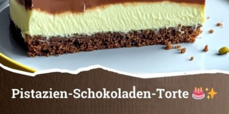 Pistazien-Schokoladen-Torte