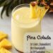 Piña Colada mit 1 Packung Pudding, tropischer Genuss im Glas!