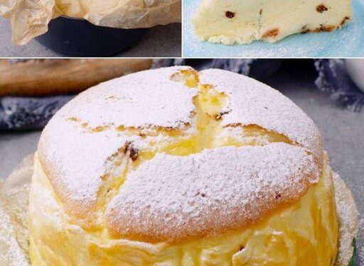 Nur Eier, Joghurt, Zucker und Backpulver, Das ist der fluffigste Kuchen ever!