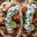 Griechisches Hähnchen-Gyros mit Gurken-Tzatziki