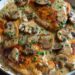Hähnchen Pilzpfanne in 15 Minuten mit 150 g Champignons