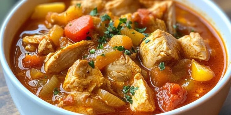Ungarisches Puten-Gulasch mit Paprika & Zitronenabrieb – Deftig und aromatisch!