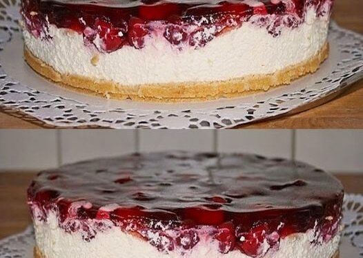 Windbeuteltorte ohne backen in 10 Minuten mit 400 g Sahne