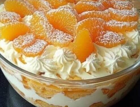 Mache ich 2x die Woche, Mandarinen Tiramisu in 5 Minuten zubereitet