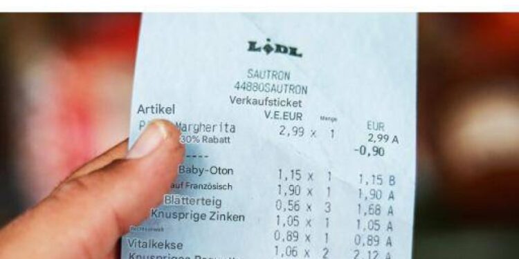 Erfahren Sie, warum es wichtig ist, im Supermarkt immer den Kassenbon mitzunehmen