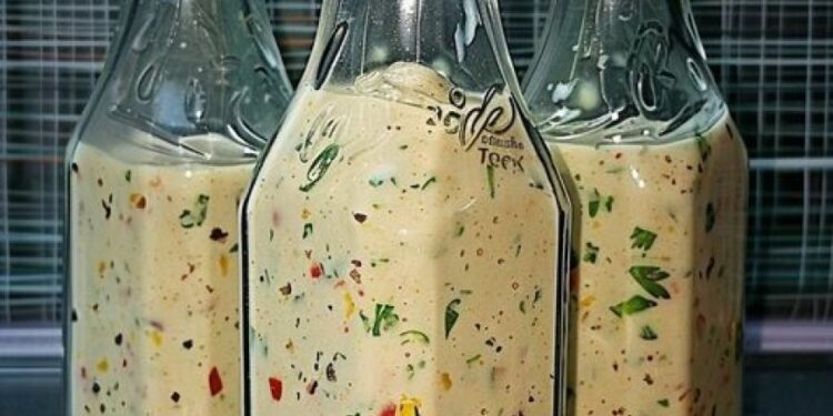 Salatsoße wie im Restaurant mit 80 g Senf die leckereste Sauce