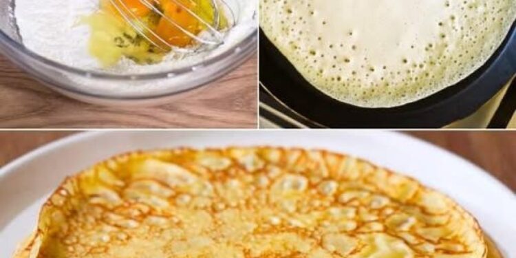 Hausgemachte Pfannkuchen: das Rezept, um sie perfekt zu machen