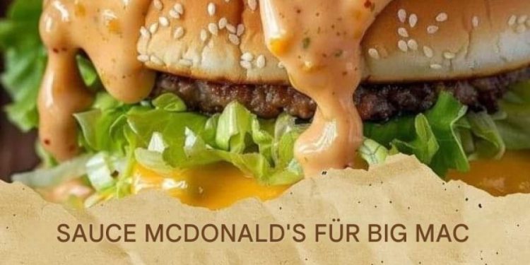 McDonalds-Sauce für den Big Mac