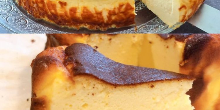 Saftiger Käsekuchen ohne Boden wie bei Oma - Schnelle Rezept Saftiger Käsekuchen ohne Boden wie bei Oma - Schnelle Rezept