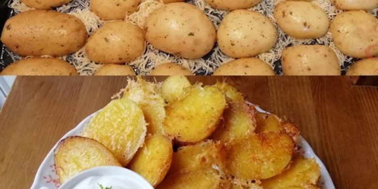 Knuspriger Snack: Diese Kartoffelhälften aus dem Ofen sind ein Internethit