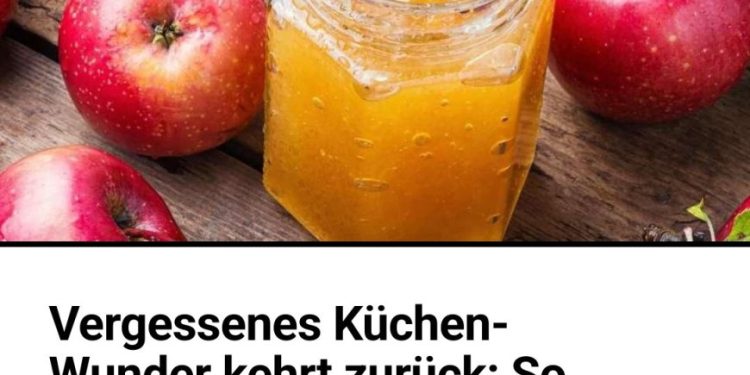 Apfelmarmelade ist schnell selbstgemacht