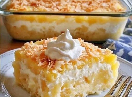 Ein Kuchen wie aus dem Urlaub mit Pudding