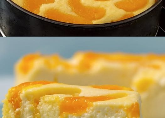 Quarkkuchen ohne Boden in nur 3 Minuten zusammengerührt