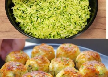 Ich mache diese Zucchini-Bällchen jeden Tag! Ein einfaches Rezept für das Abendessen in 10 Minuten.