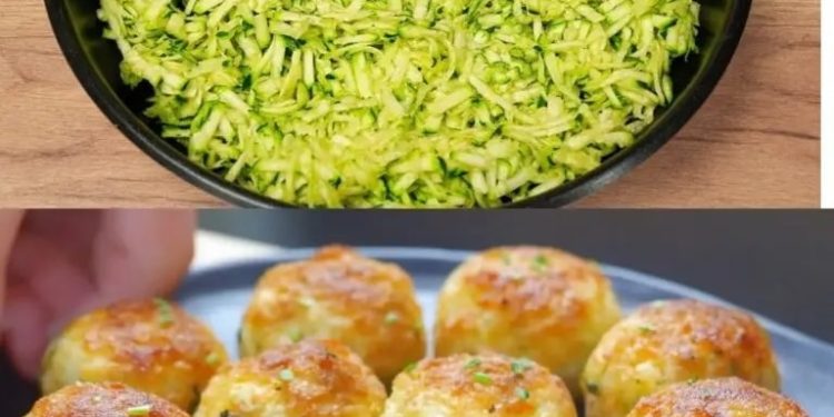 Ich mache diese Zucchini-Bällchen jeden Tag! Ein einfaches Rezept für das Abendessen in 10 Minuten.