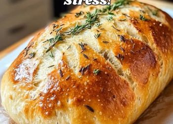 Dermaßen gut, Knoblauchbrot ohne Kneten in 30 Minuten