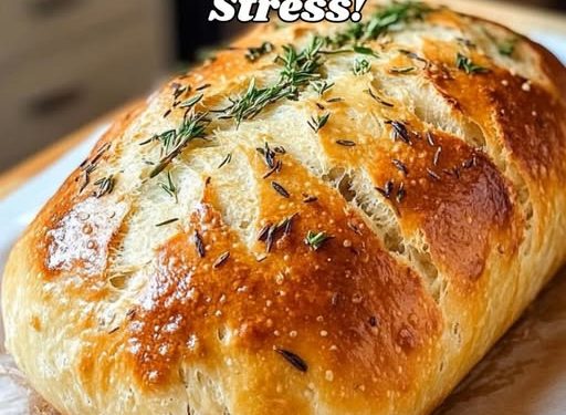 Dermaßen gut, Knoblauchbrot ohne Kneten in 30 Minuten