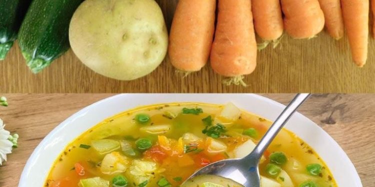 Diese Gemüsesuppe koche ich jeden Tag und verliere dabei Gewicht.