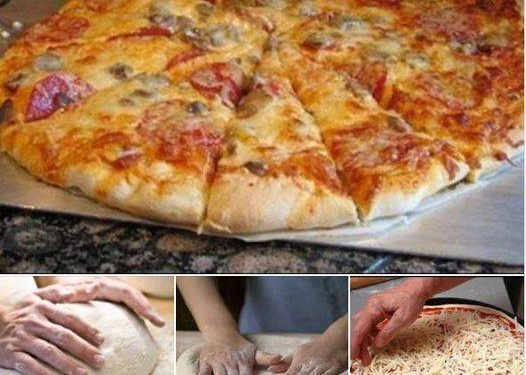 PIZZAMEISTER BEWAHREN DIESES TEIGREZEPT GEHEIM, ABER ENDLICH HABEN WIR ES ENTHÜLLT